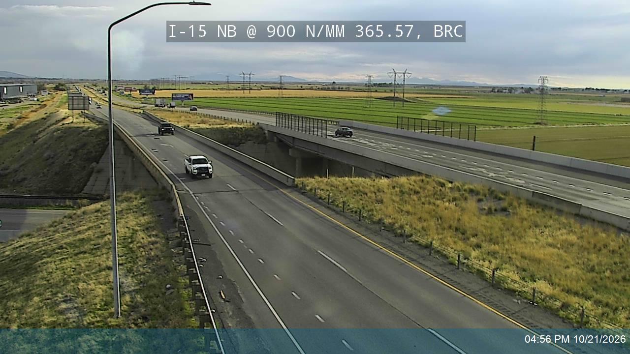 I-15 NB @ Promontory Rd / 900 N / SR-13 / MP 365.57, BRC