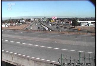 Portland: I-5 at Marine Drive