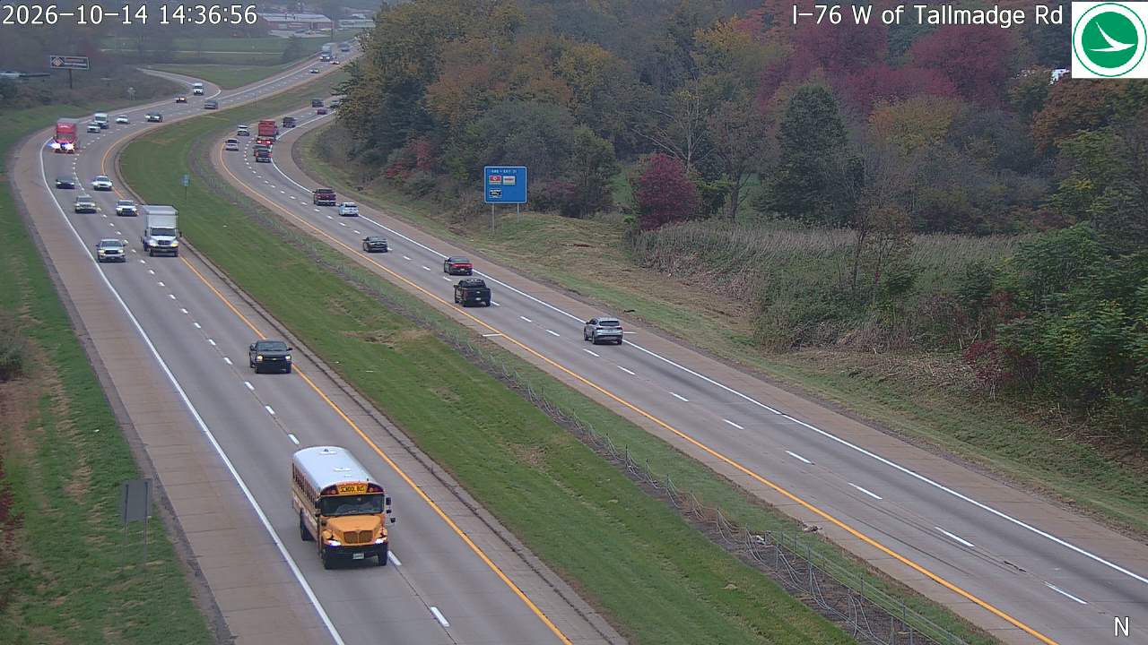I-76 W of Tallmadge Rd