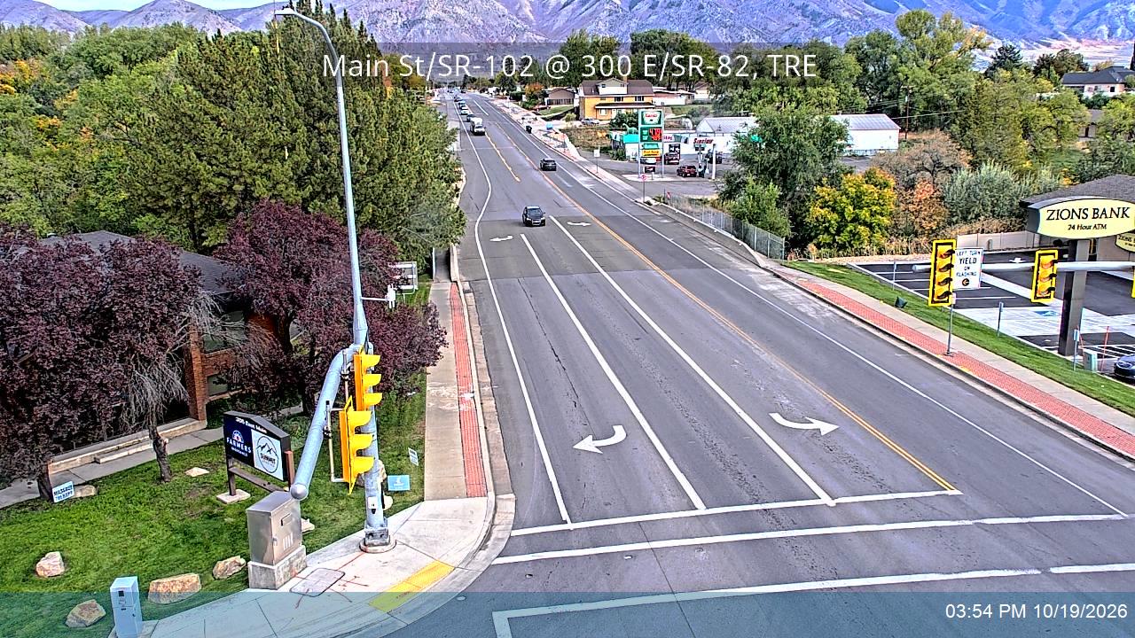 Main St / SR-102 @ 300 E / SR-82, TRE