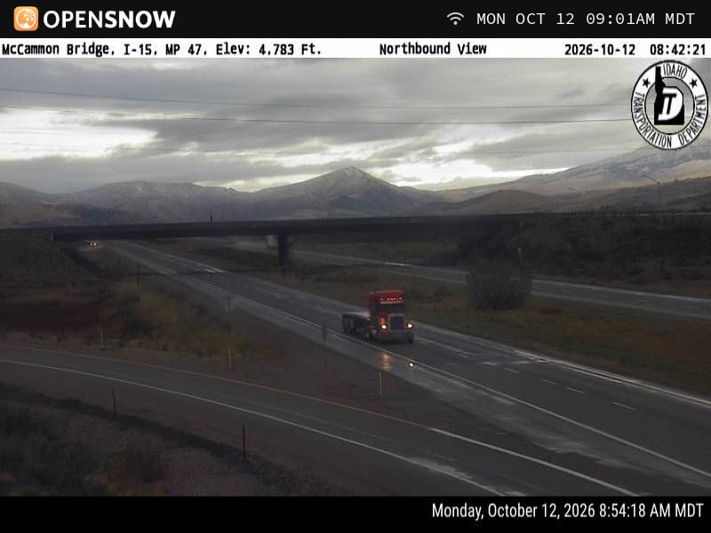 Pebble Creek - I-15 at McCammon - North