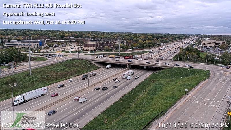I-90 at Roselle Road (West)