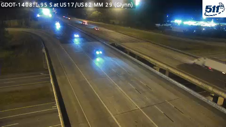 I-95 S at US17/US82 MM 29 (Glynn)