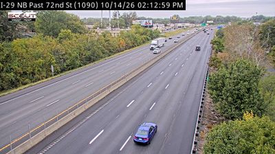 Platte Woods: I-29 N @ North of 72nd Street
