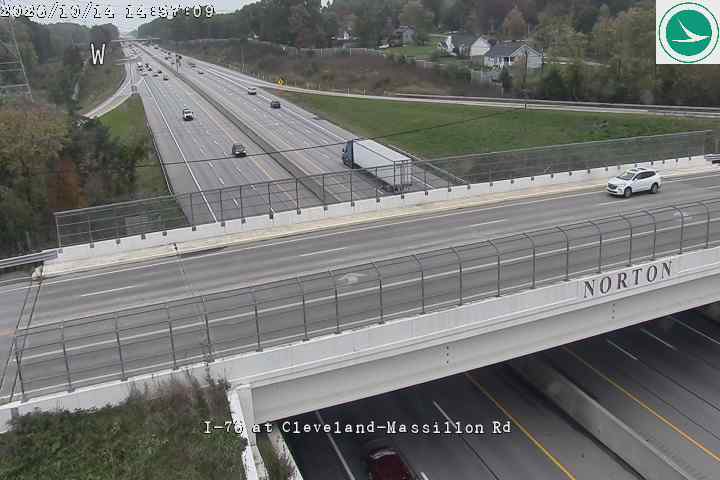 I-76 at Cleveland Massillon Rd
