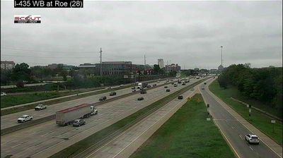 Overland Park: I-435 W @ ROE BLVD