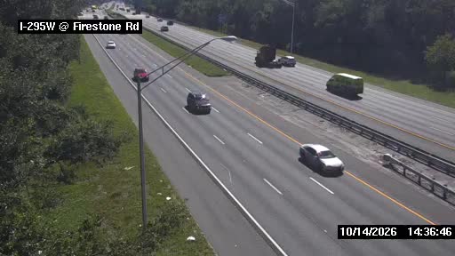 I-295 W at Firestone Rd