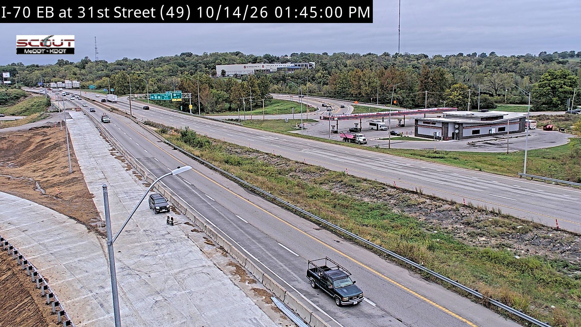 I-70 E @ 31ST ST