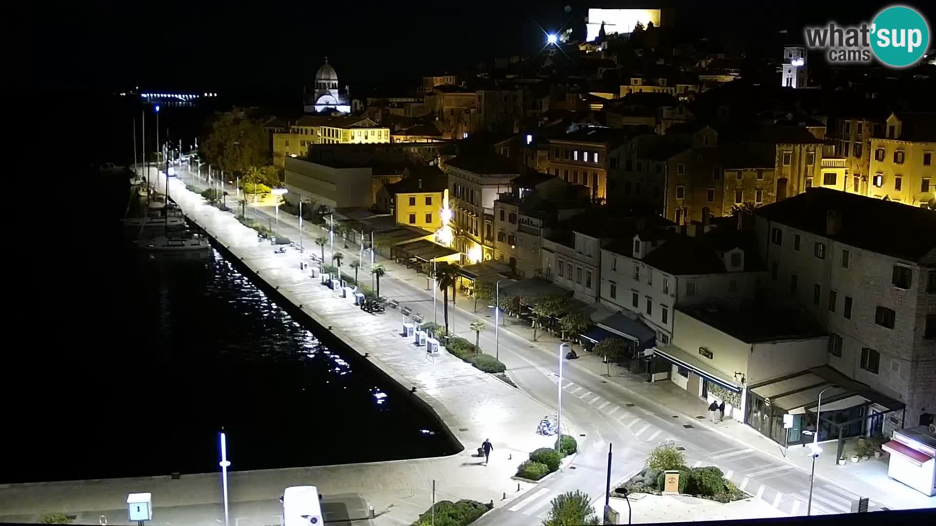 Webcam Šibenik – view from hotel Bellevue