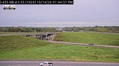 Claycomo: I-435 N @ at I-35