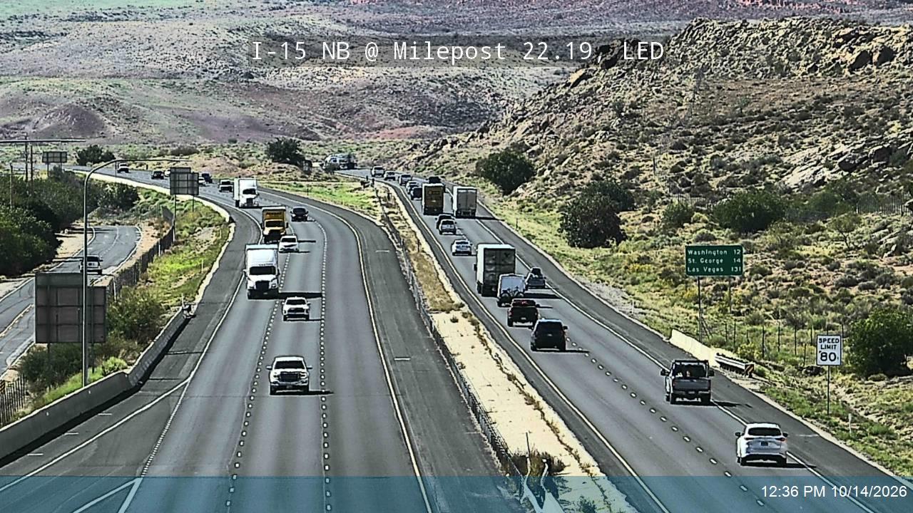 I-15 NB @ Milepost 22.19, LED