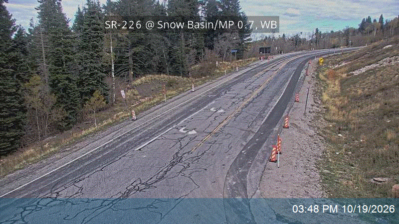 SR-226 @ Snow Basin / MP 0.7, WB