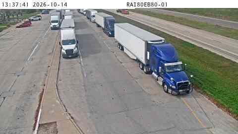 Rest Area: I-80 EB MM 80 near Adair