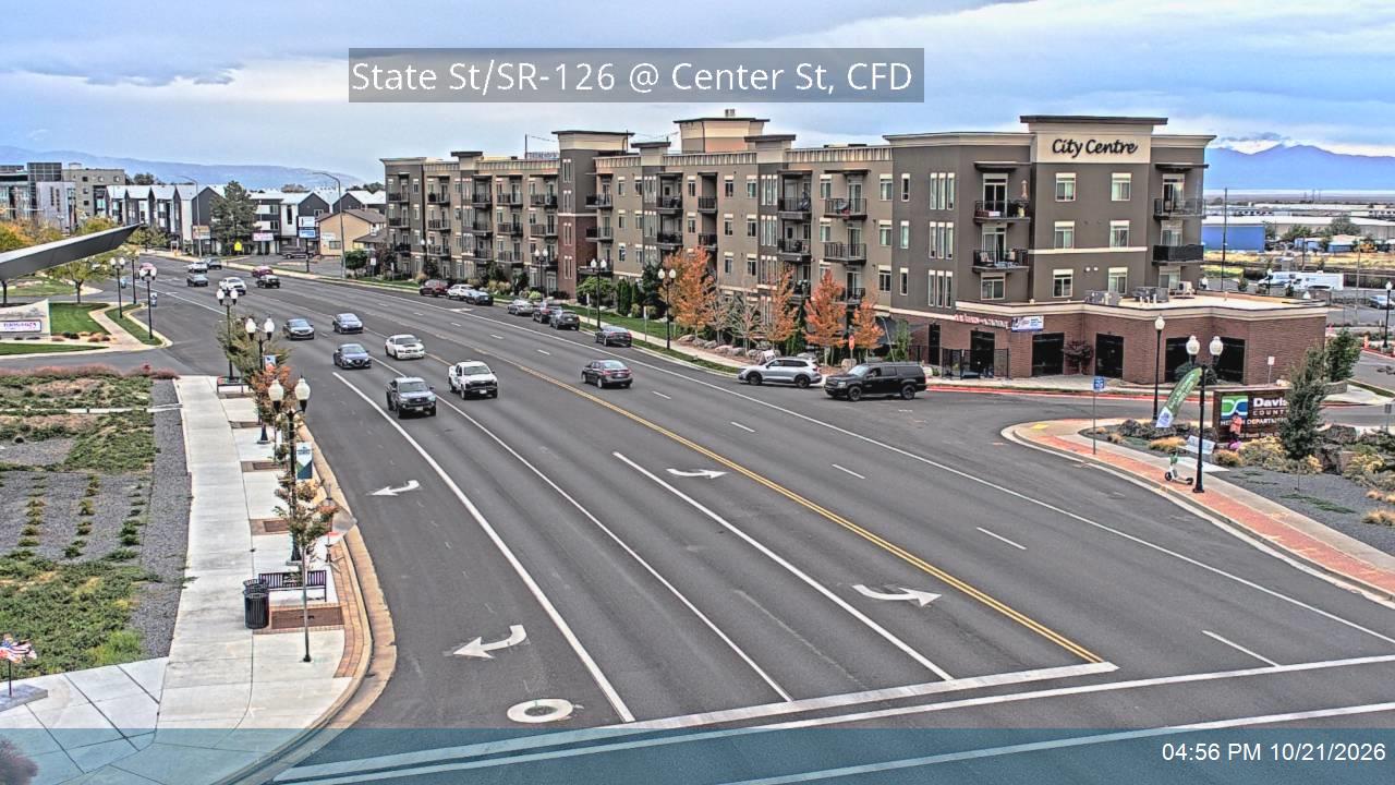 State St / SR-126 @ Center St, CFD NB