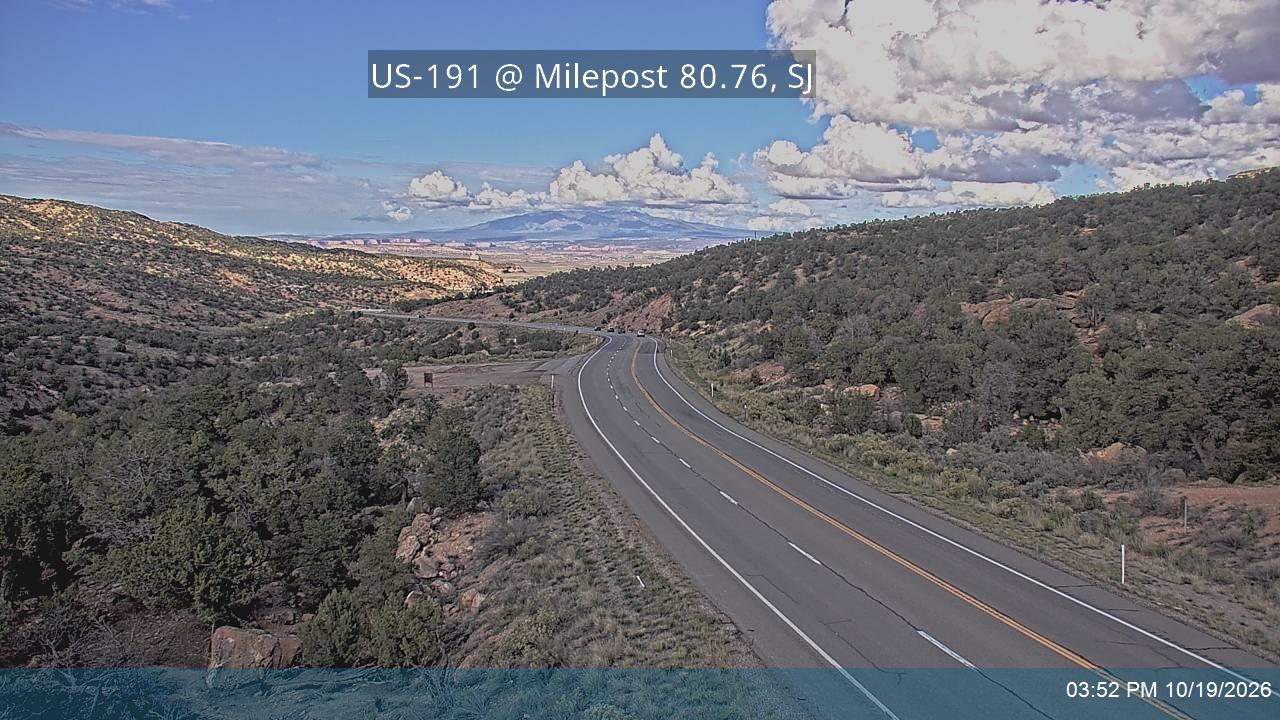 US-191 @ Milepost 80.76, SJ