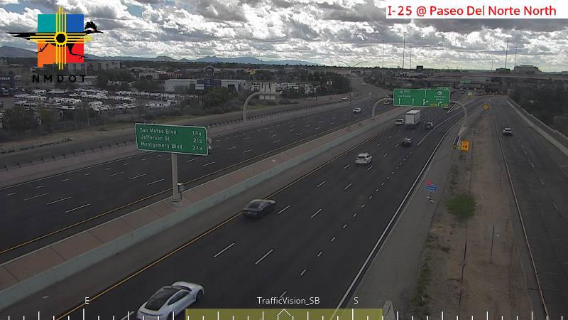 I-25 @ N of Paseo del Norte