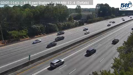 I-85 S past ShallowfordRd MM 92.4 (DeKalb)