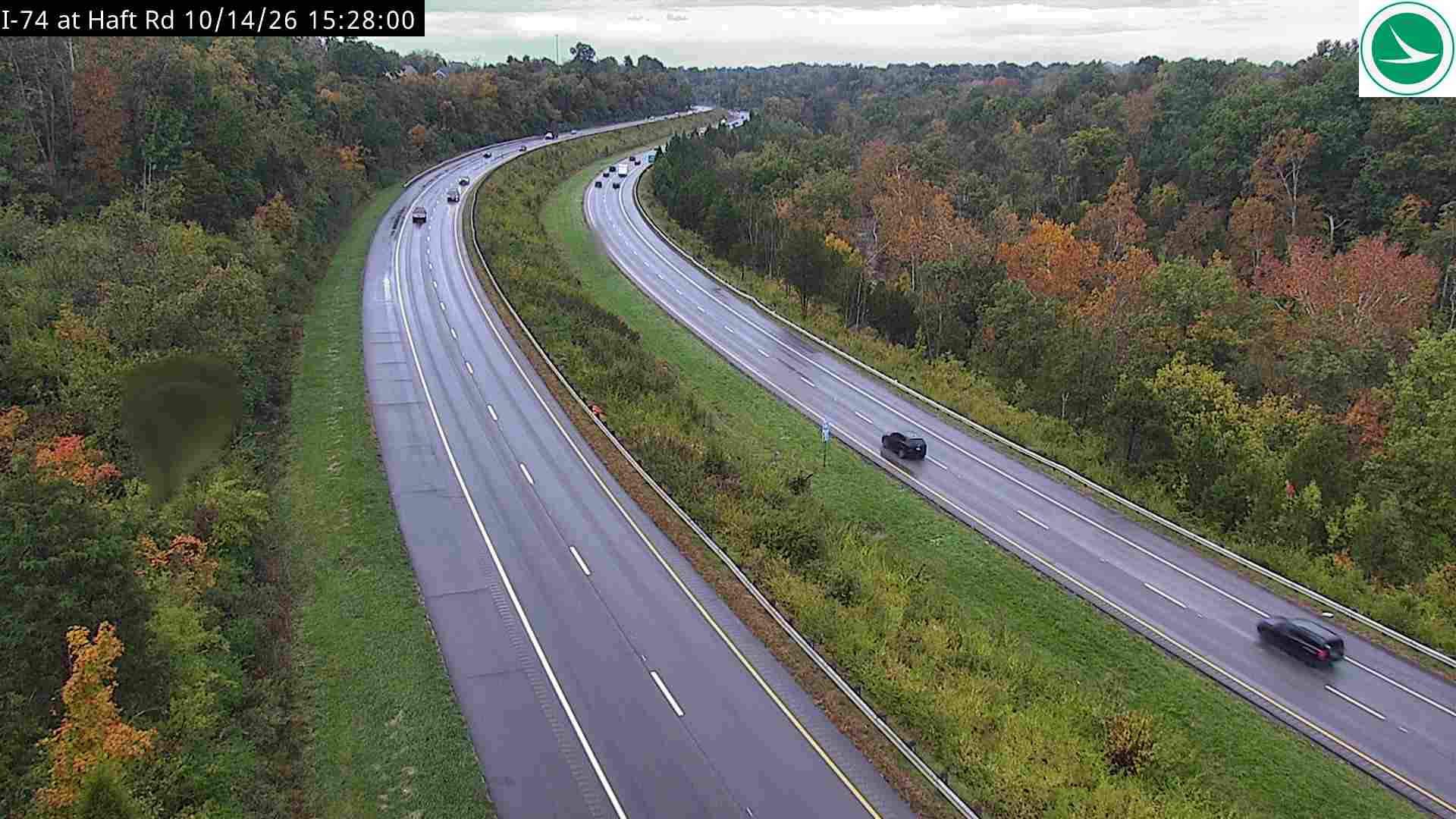 I-74 at Haft Rd