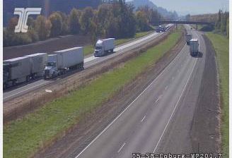 Coburg: I-5 at - SB