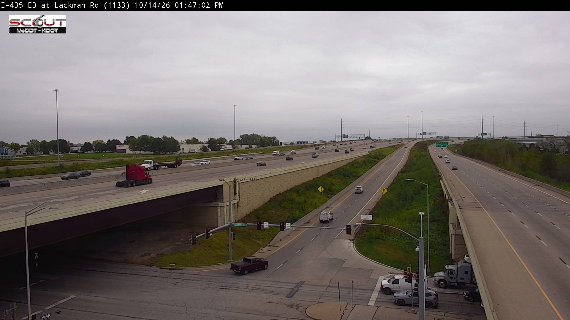 I-435 E @ Lackman Road