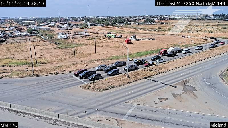 ODA-IH20 East @ LP250 North MM 143