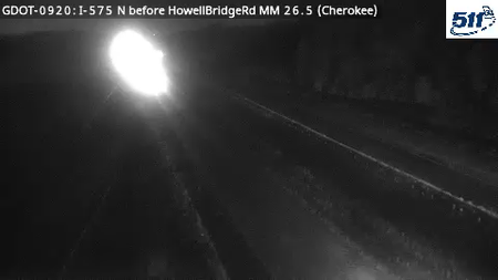 I-575 N before HowellBridgeRd MM 26.5 (Cherokee)