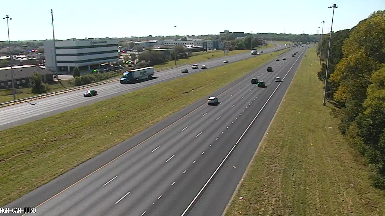 I-85 @ MP 5.37(S) before Perry Hill Rd