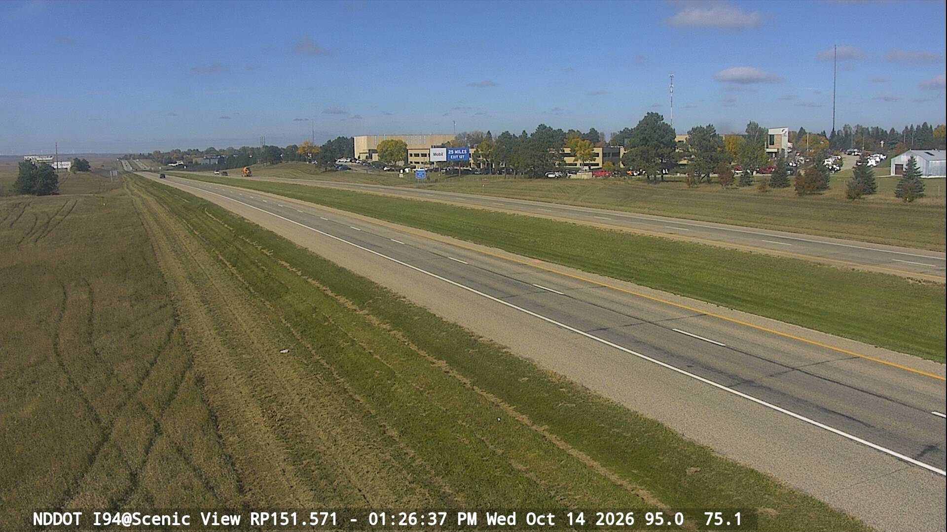 Mandan@Scenic View - West (I 94 MP 151.571) - NDDOT