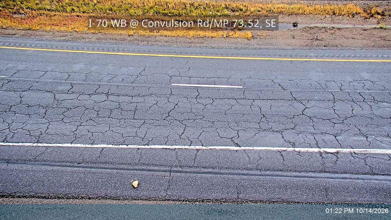 I-70 WB @ Convulsion Rd / MP 73.52, SE