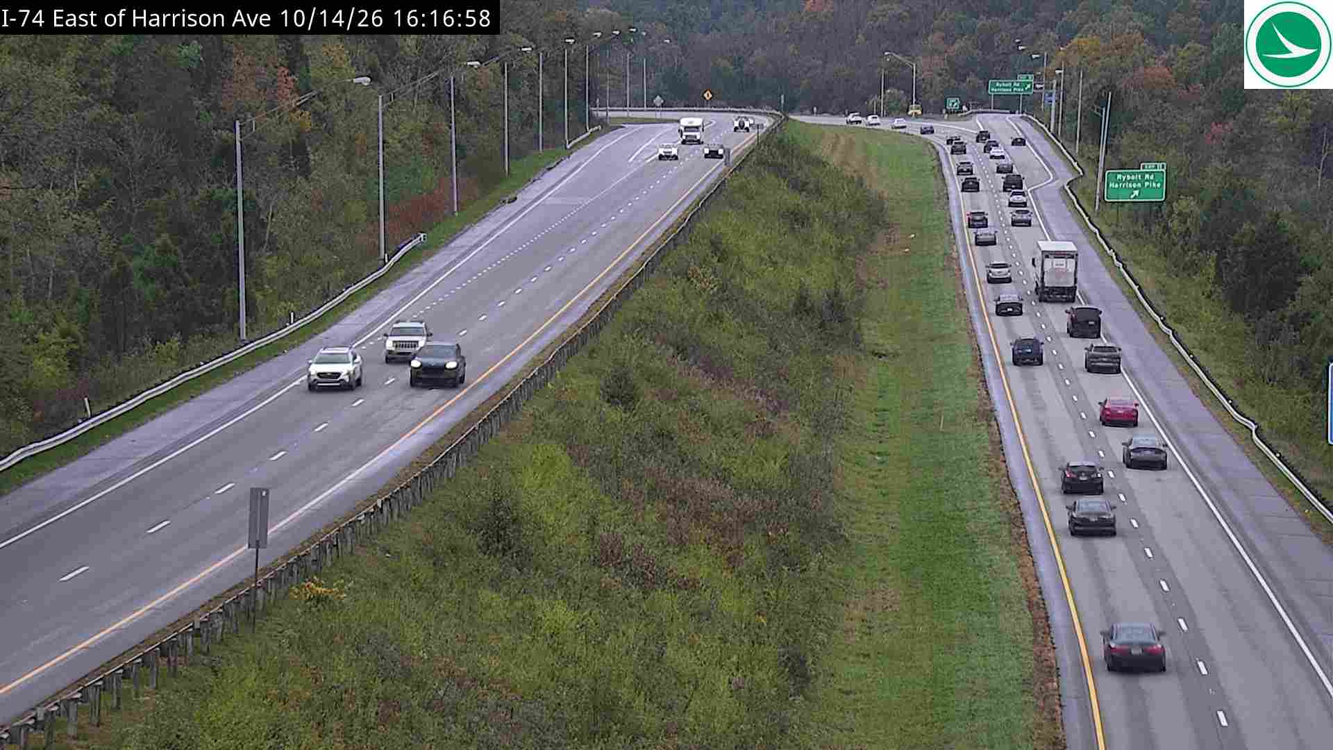 I-74 East of Harrison Ave