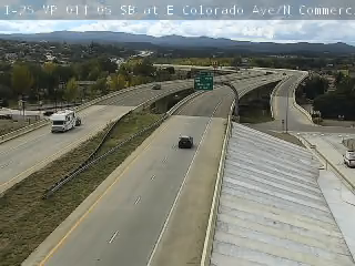 I-25 MP 014.05 SB at E Colorado Ave/N Commercial St in Trinidad