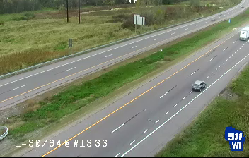 Portage: I-90/94 at WIS 33