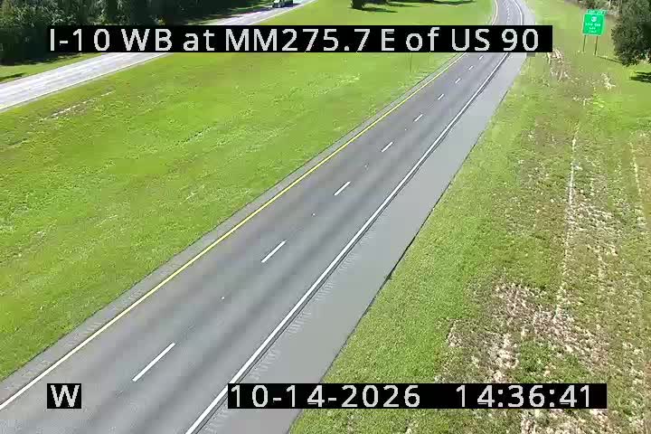 I-10 WB at MM275.7 E of US 90
