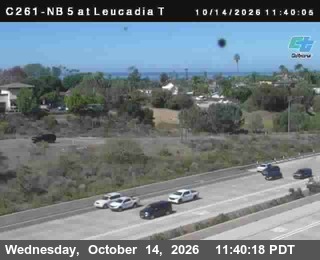 I-5 — (C261) I-5 : NB at Leucadia Top