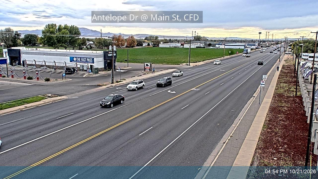 Antelope Dr / 1700 S / SR-108 @ Main St, CFD