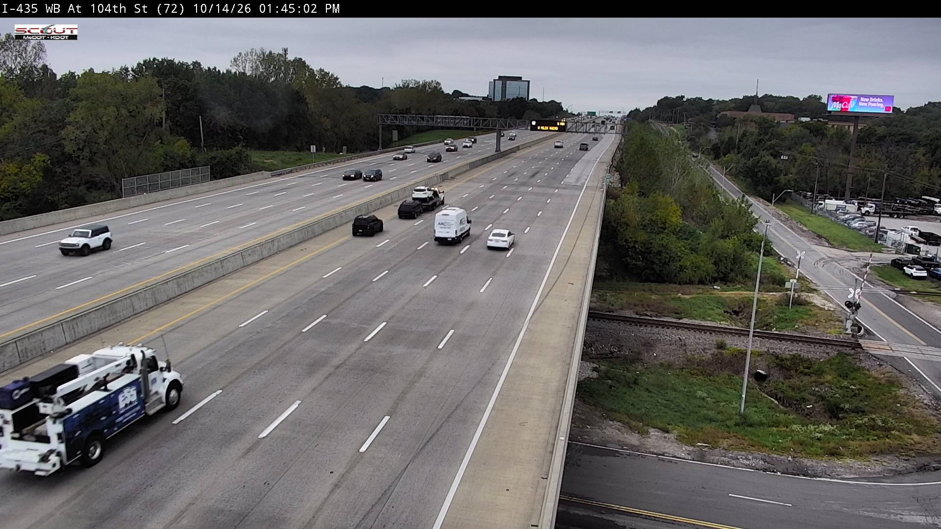 I-435 W @ 104TH ST