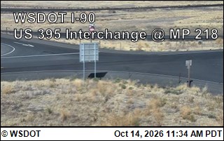 I-90 at MP 220: US 395 Interchange @ Ritzville (6)