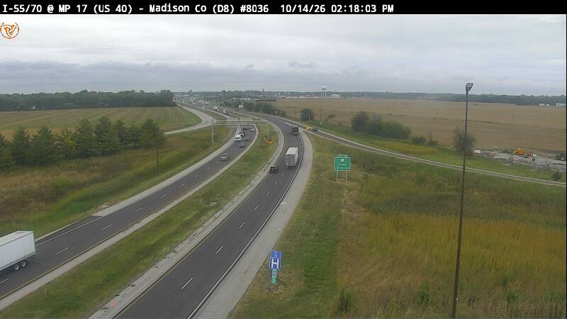 I-55/70 at Milepost 17.0 (North)