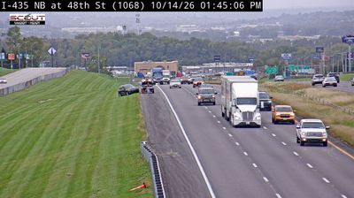 Kansas City: I-435 N @ at 48th St