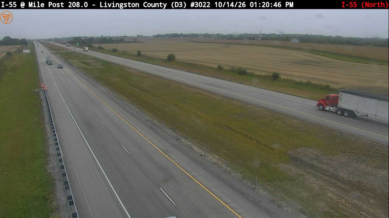 I-55 SB at Mile Post 208.0