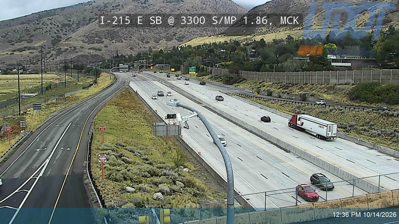 I-215 E SB @ 3300 S / SR-171 / MP 1.86, MCK
