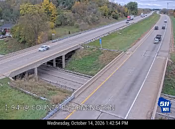 I-94 at County P/Farmington