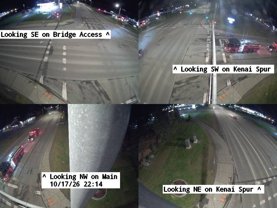 Kenai Spur Highway & Bridge Access EB at Kenai Spur Hwy & Bridge Access