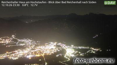 Bad Reichenhall › South-east: Reichenhaller Haus am Hochstaufen - Blick über - nach Süden