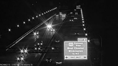 Wilmington: Happy Valley: I 95 NB @ NORTH ADAMS ST