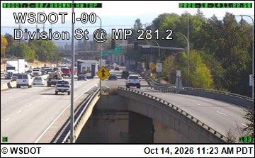Spokane: I-90 at MP 281.2: Division #2