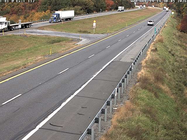 I-81 N/B @ Exit 112 Hegins Schuylkill Co.