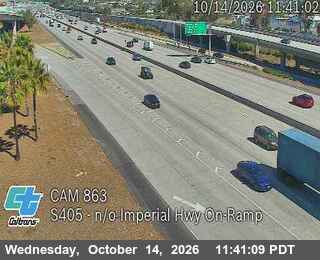 I-405 — I-405 : (863) n/o Imperial Hwy On-Ramp