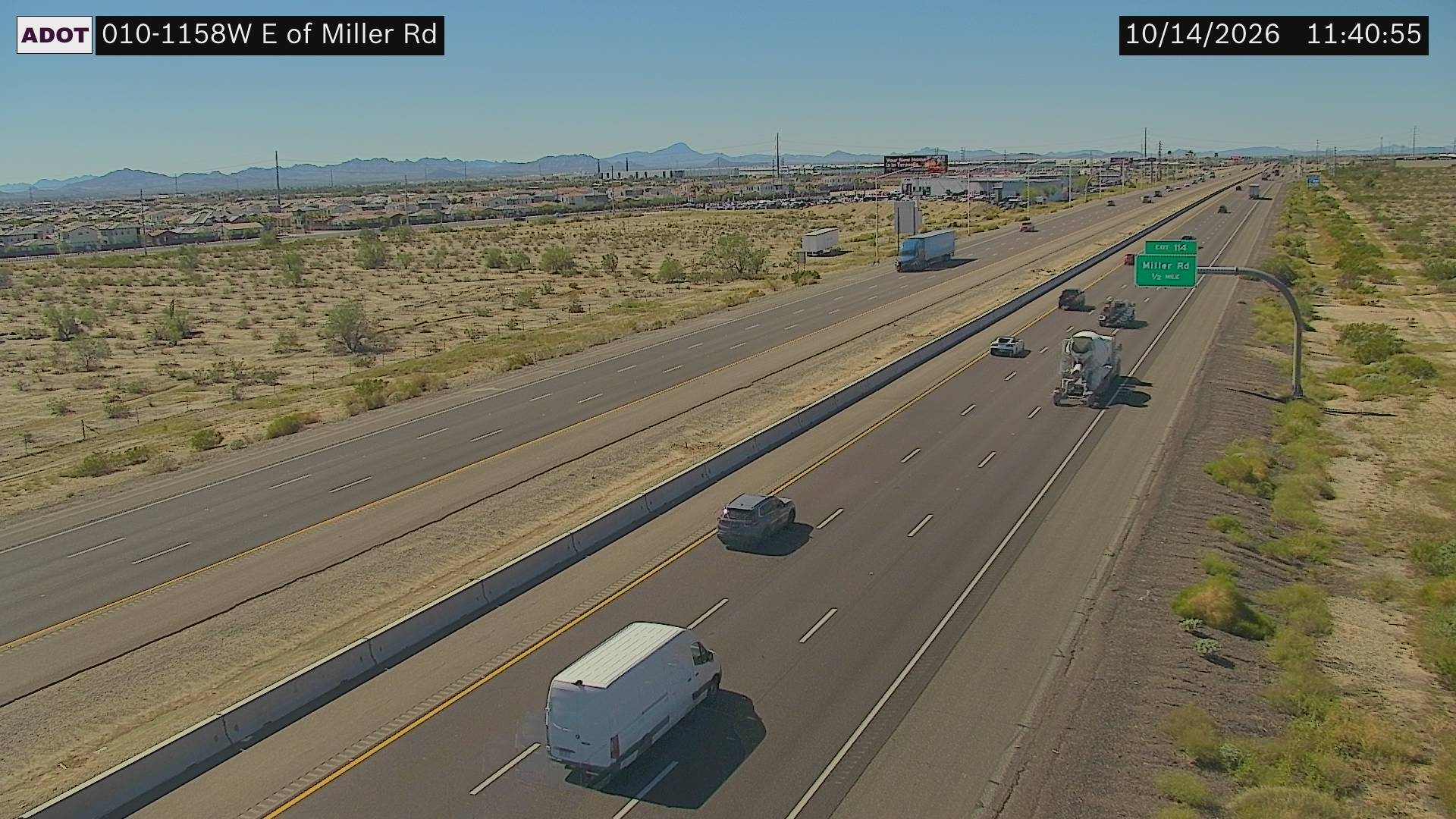 I-10 @W of Watson Road