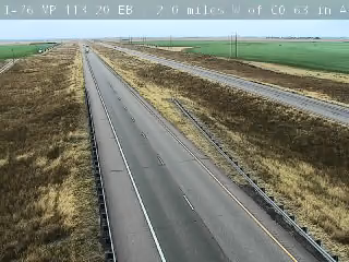 I-76 MP 113.20 EB : 2.0 miles W of CO 63 in Atwood
